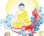 莲华王舍身作赤鱼缘